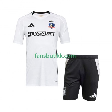 Fotballdrakt Colo-Colo Barn Hjemmetrøye 2025-2026 Kortermet